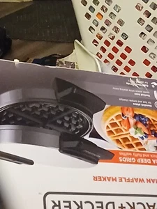 BLACK & DECKER Belgian Waffle Maker WMB500 New With Box - Picture 1 of 1