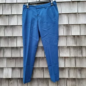 Liverpool Jeans Company Womens Estate Blue Flat Front Pants Size 2 LM5059EA - Picture 1 of 5