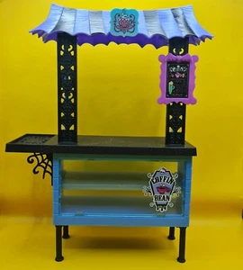 Monster High Doll Coffin Bean Play Stand Counter Booth Shop - Picture 1 of 5