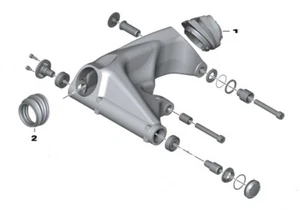 BMW R1200gs (R Series) Front and Rear swingarm gaiter/boots set - Picture 1 of 17