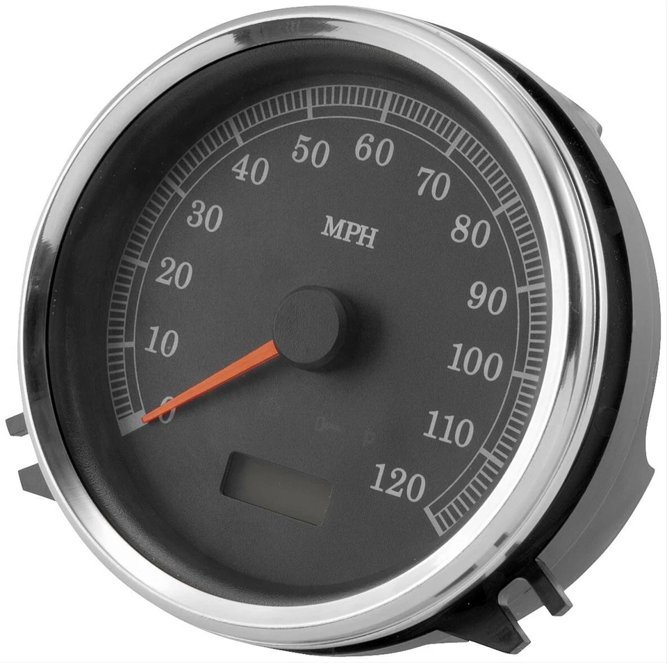 Biker's Choice 490474 Chrome/Black Replacement 5 in. Speedometer - Image 1 of 1
