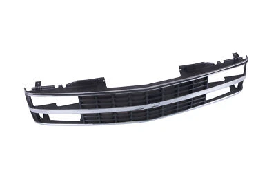 CHROME/ARGENT GRILLE for Chevrolet 2500 1500 3500 Blazer Suburban Dual Headlight Foto 1 de 4