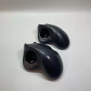 2X Logitech M570 Wireless USB Trackball Mouse - Dark Gray PARTS REPAIR *NO BALL - Picture 1 of 5