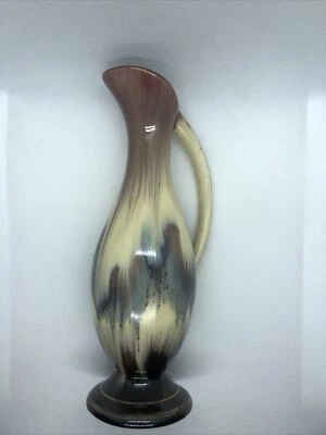 Schöne Vase mit Henkel Blumenvase 50er/60er Jahre - West-Germany - Bild 1 von 4