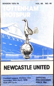 Tottenham Hotspur V Newcastle United - 1975/76 Division 1 - 24th April 1976 - Picture 1 of 1