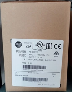 NEU Allen-Bradley 22A-A2P3N104 Powerflex 4 22AA2P3N104 - Bild 1 von 1