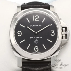 Panerai Luminor Marina Base Logo 44 mm PAM00000 2015 Edelstahl Handaufzug - Bild 1 von 1