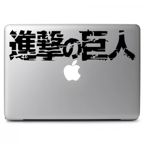 Cartoon Attack On Titan for Macbook Air Pro Laptop Car Window DIY Decal Sticker - Image 1 of 4
