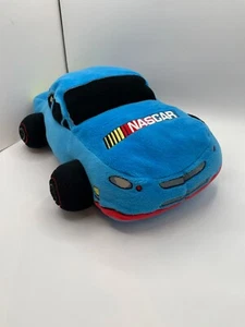 Nascar Martin Truex Junior Plush Car Pillow 56 Blue Green 18" Dan River Plush - Picture 1 of 12