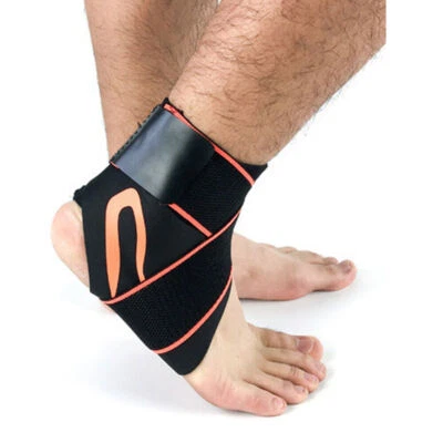 Men Ankle Leg Protective Gear Basketball Running Fitness Foot Brace Support - Image 1 of 4