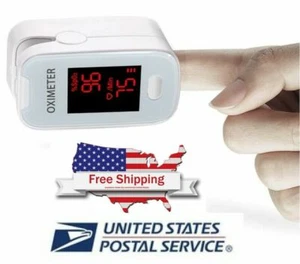 FDA Oximeter Finger Pulse Blood Oxygen SpO2 Heart Rate Monitor USA Shipping - Picture 1 of 1