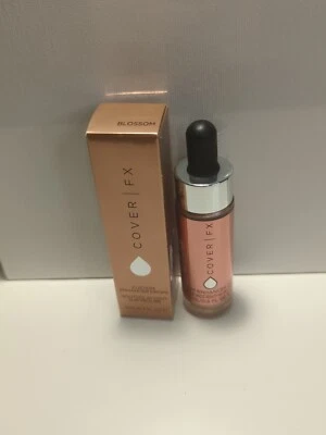 Cover FX CUSTOM ENHANCER DROPS Blossom NIB 15ml/0.5 fl oz - Image 1 of 3