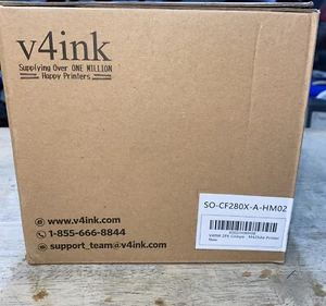 V4ink Compatible Toner Cartridge Replacement for HP CE505X CF280X CF280A - Picture 1 of 4