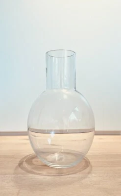 ° Hochwertige Qualität! ° Handgefertigte 39cm hohe LEONARDO Glas VASE Blumenvase - Bild 1 von 4