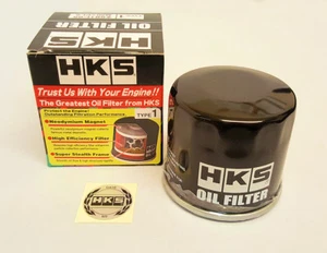Filtro de aceite deportivo híbrido magnético HKS para Nissan S14 S15 GTR Elgrand 350Z 370Z  - Imagen 1 de 2