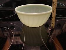 Vintage Fire King Oven Ware Jadeite 7” Swirl Mixing Bowl Excellent Oven U.S.A.