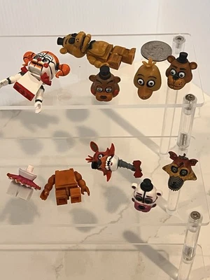 Lote Repuesto Cinco Noches en Freddy's McFarlane Cabezales de Construcción Piezas Juego FNAF Foto 1 de 4