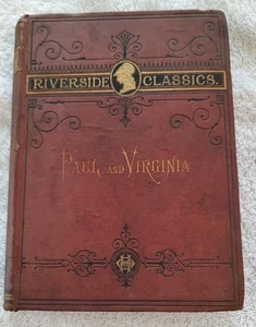 1880 PAUL AND VIRGINIA by BERNARDIN DE SAINT PIERRE ILLUSTRATED - Bild 1 von 5