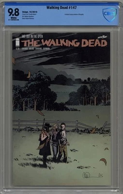 THE WALKING DEAD #147 CBCS 9.8 WHITE PAGES IMAGE COMICS 2015 - Image 1 of 2