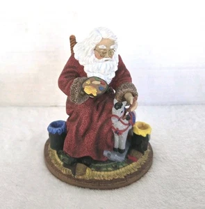 Pipka Reflections of Christmas SANTA'S SPOTTED GREY 5 Inch Figurine 2294/9700  - Picture 1 of 11