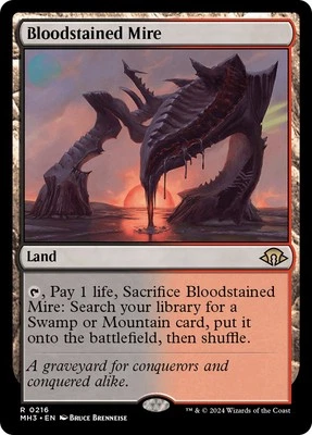 🧙Bloodstained Mire R 0216 Foil Modern Horizons 3 MH3 MTG - Image 1 of 2