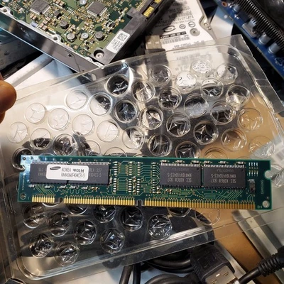 Original Genuine 32MB 100pin PC100 Memory HP InkJet OfficeJet DesignJet C7845A - Image 1 of 4