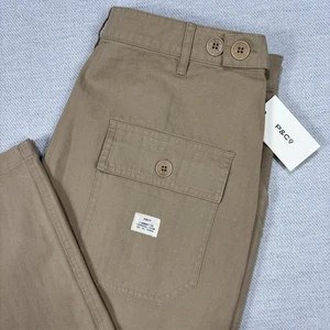 P&Co Service Fatigue Hose Herren 32 Utility Khaki Baumwolle - Bild 1 von 13