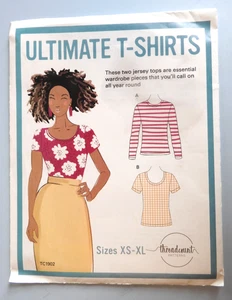 Threadcount TC1902 sewing pattern Ultimate T-Shirts sizes XS to XL  NEW - Picture 1 of 2