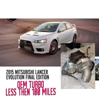 2015 Mitsubishi Lancer Evo X Final Edition OEM Turbo - Image 1 of 4