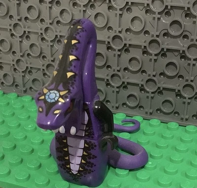 LEGO Pythor Chumsworth Minifigure Purple Black Snake General Ninjago njo060 - Image 1 of 3