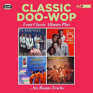 Classic Doo-Wop Four Classic Albums Plus 2-CD NEW SEALED Flamingos/Spaniels+ - Picture 1 of 4