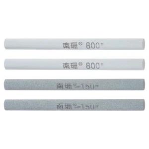 4pcs Knife Sharpening Stone Set Cylinder 150/800 Grit New - Picture 1 of 8