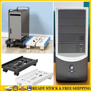 DE Computer Tower Stand CPU Holder Stands Convenient Mobile Computer Tower Stand - Afbeelding 1 van 18