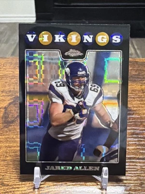 2008 TOPPS ХРОМ ДЖАРЕД АЛЛЕН #TC109 XFRACTOR МИННЕСОТА ВИКИНГИ - Изображение 1 из 2