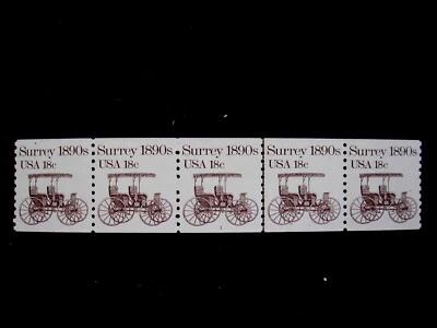 US - SCOTT# 1907 - COIL LINE STRIP 5 - MNH - CAT VAL $45.00 (_4) - Image 1 of 2