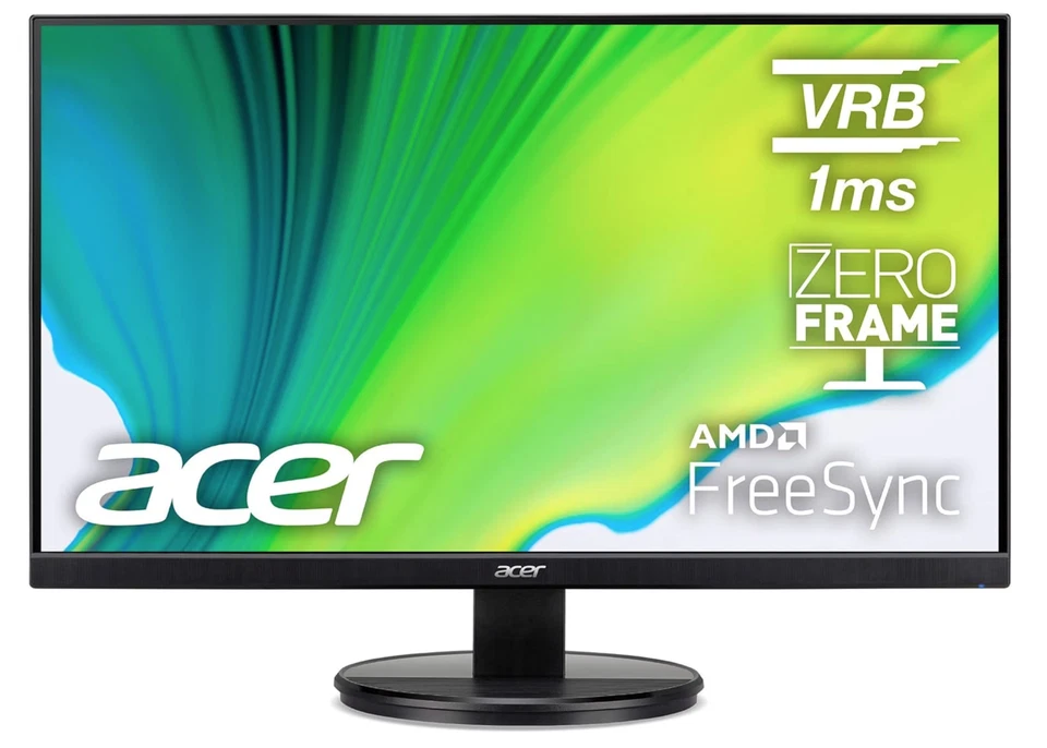 Acer 27.0” 1920 x 1080 VA Zero-Frame Office Home Computer Monitor - AMD FreeS... - Image 1 of 1