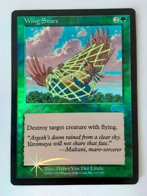 Wing Snare - NM Foil - Magic the Gathering MTG - Urza's Legacy M-149 - Image 1 of 2