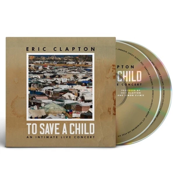 ERIC CLAPTON - TO SAVE A CHILD   CD+DVD NEU - Bild 1 von 1