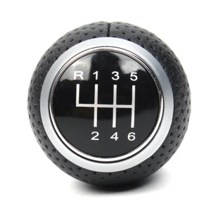 Fit Audi 07-15 6 Speed Car Manual Gear Shift Stick Knob A4 B8 8T Q5 8R S Line - Picture 1 of 9