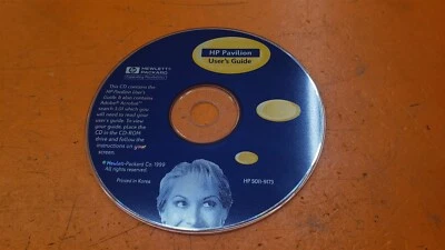 ⭐️⭐️⭐️⭐️⭐️ HP Pavilion User's Guide 1999 HP5011-9173 Disc Only - Image 1 of 3