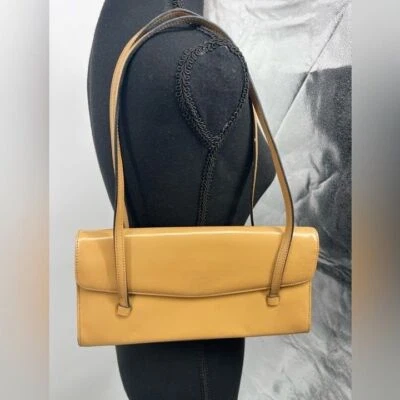 Bolsa de ombro marrom com brilho - Imagem 1 de 4