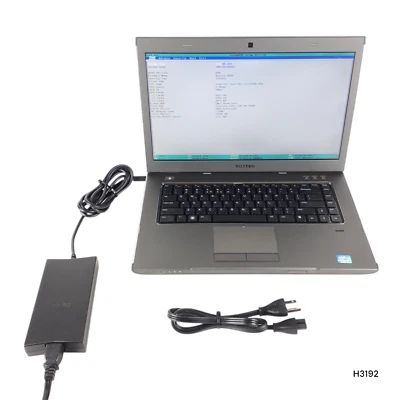 Dell Vostro 3560 15.6'' Laptop i3-2370M 10GB RAM NO HDD No OS Boots/Bios H3192 - Image 1 of 4