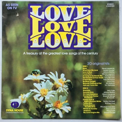 TONY BENNETT/DORIS DAY/JERRY VALE/JOHNNY MATHIS Love Love Love OZ Dynahouse  - Image 1 of 2