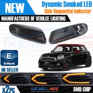 2x Dynamic Sequential LED Light Repeater Indicator for Mini Cooper S F55 F56 F57 - Picture 1 of 6
