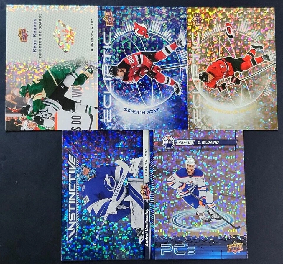 2023-24 Upper Deck Series 2 SPARKLE INSERTS You Pick the Card - Image 1 of 1