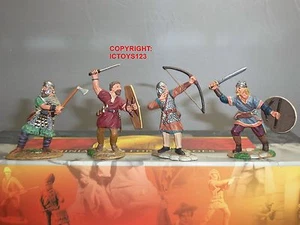 CONTE SPQR020 ROMAN EMPIRE BARBARIANS FIGHTING METAL TOY SOLDIER FIGURE SET - Picture 1 of 1