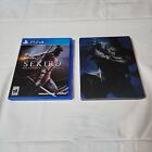 Sekiro: Shadows Die Twice Playstation 4 Ps4 Authentic Amazon Steelbook & Game
