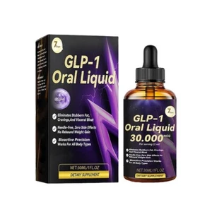 Gotas quemador de grasa para bajar de peso GLP-1 suplemento dietético gotas adelgazantes 30 ml~ - Imagen 1 de 18