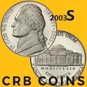 2003-S Proof Jefferson Nickel - (PR) KM#192 - N03S - Picture 1 of 4