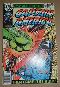 CAPITÁN AMERICANO #230 EDAD DE BRONCE RAW MARVEL COMICS VARIANTE DE QUIOSCO - Imagen 1 de 18